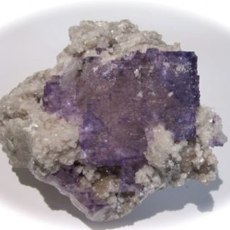 Fluorite et dolomite, Elmwood Mine, Smith Co., Tennessee, USA.