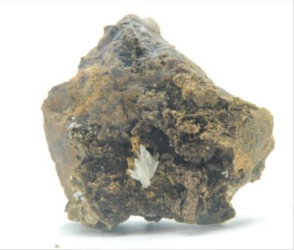 Hémimorphite et Willemite, carrière du Rivet, Peyrebrune, Tarn.