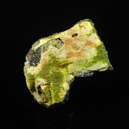 Galène, pyromorphite, hydroxyapatite, L'Argentolle, Saône-et-Loire