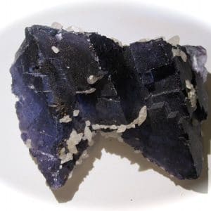 Fluorite et calcite, Elmwood Mine, Smith, Co, Tennessee, USA.