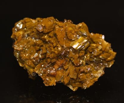 Pyromorphite vert olive, Les Farges, Ussel, Corrèze.