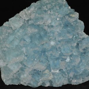 Blue fluorite from the Burc mine (at the Burg, Tarn, France)