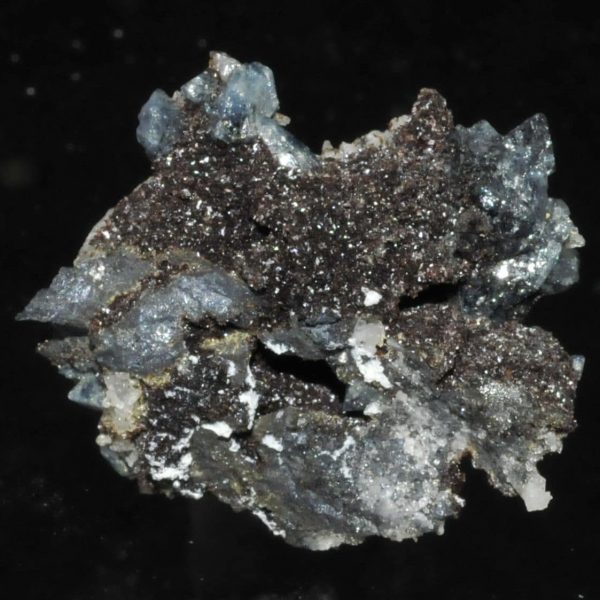 Molybdofornacite, scorodite and quartz, Tsumeb, Namibia.