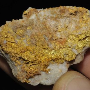 Native gold from Venezuela