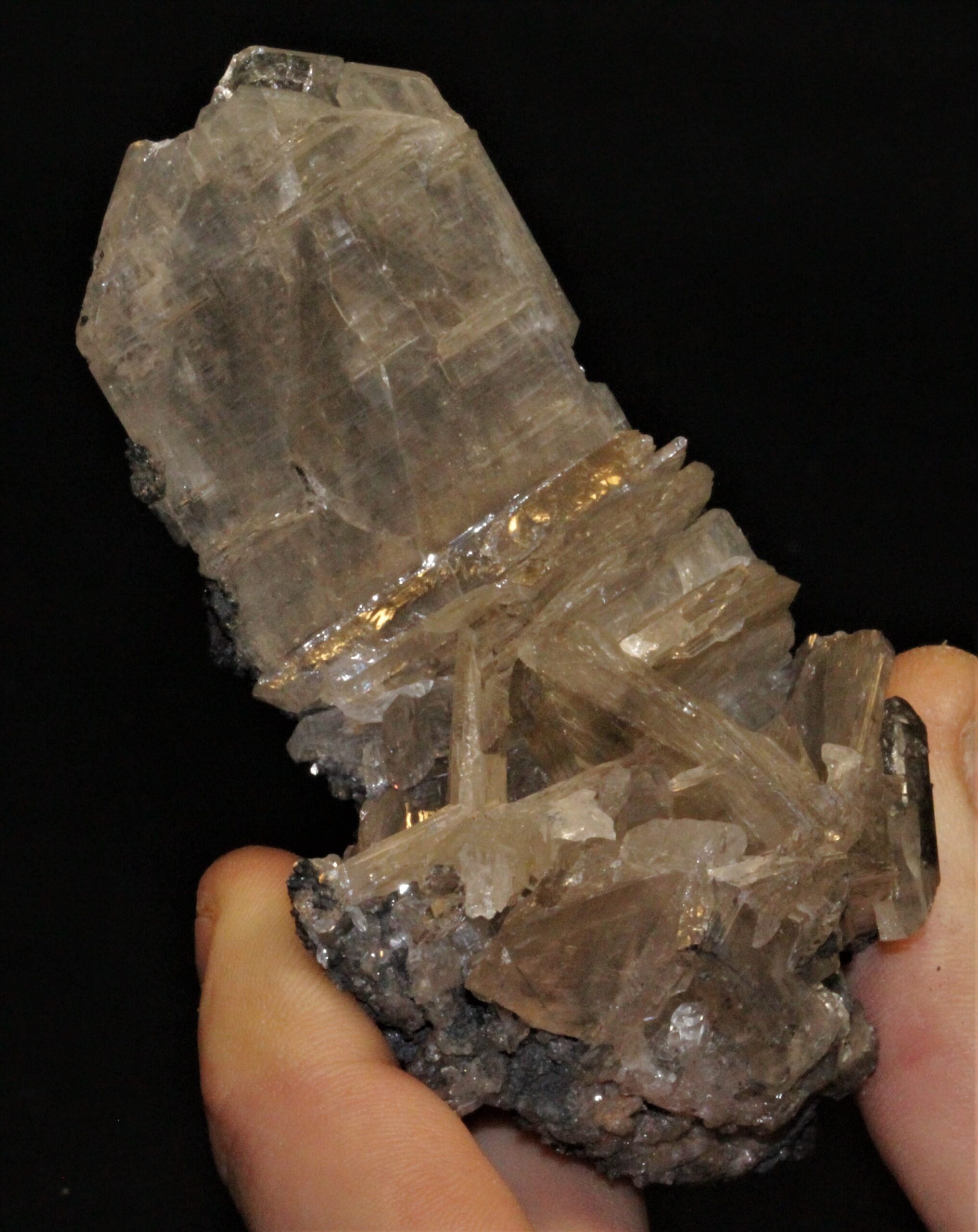 Cérusite de Tsumeb, Namibie.
