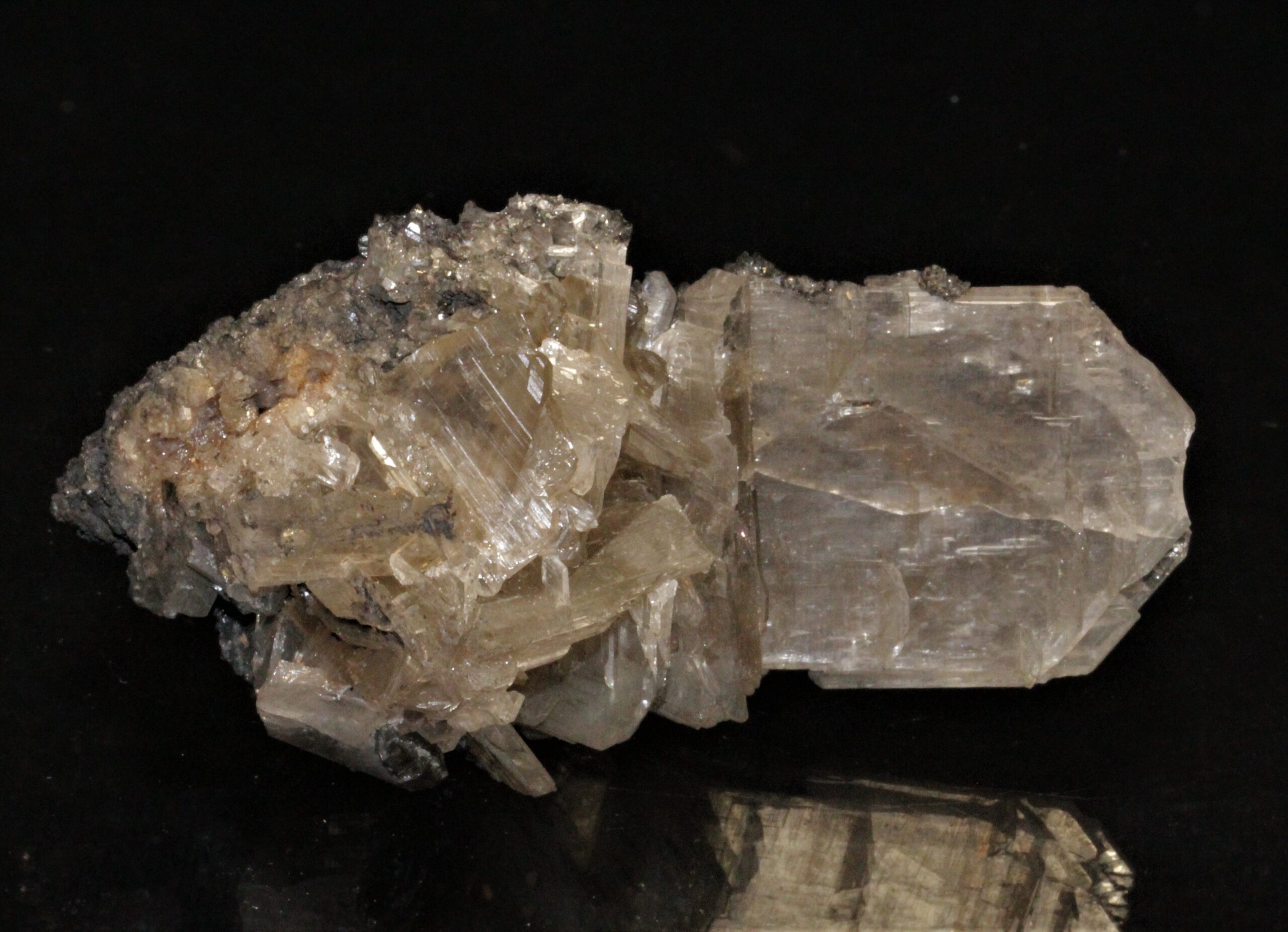 Cérusite de Tsumeb, Namibie.