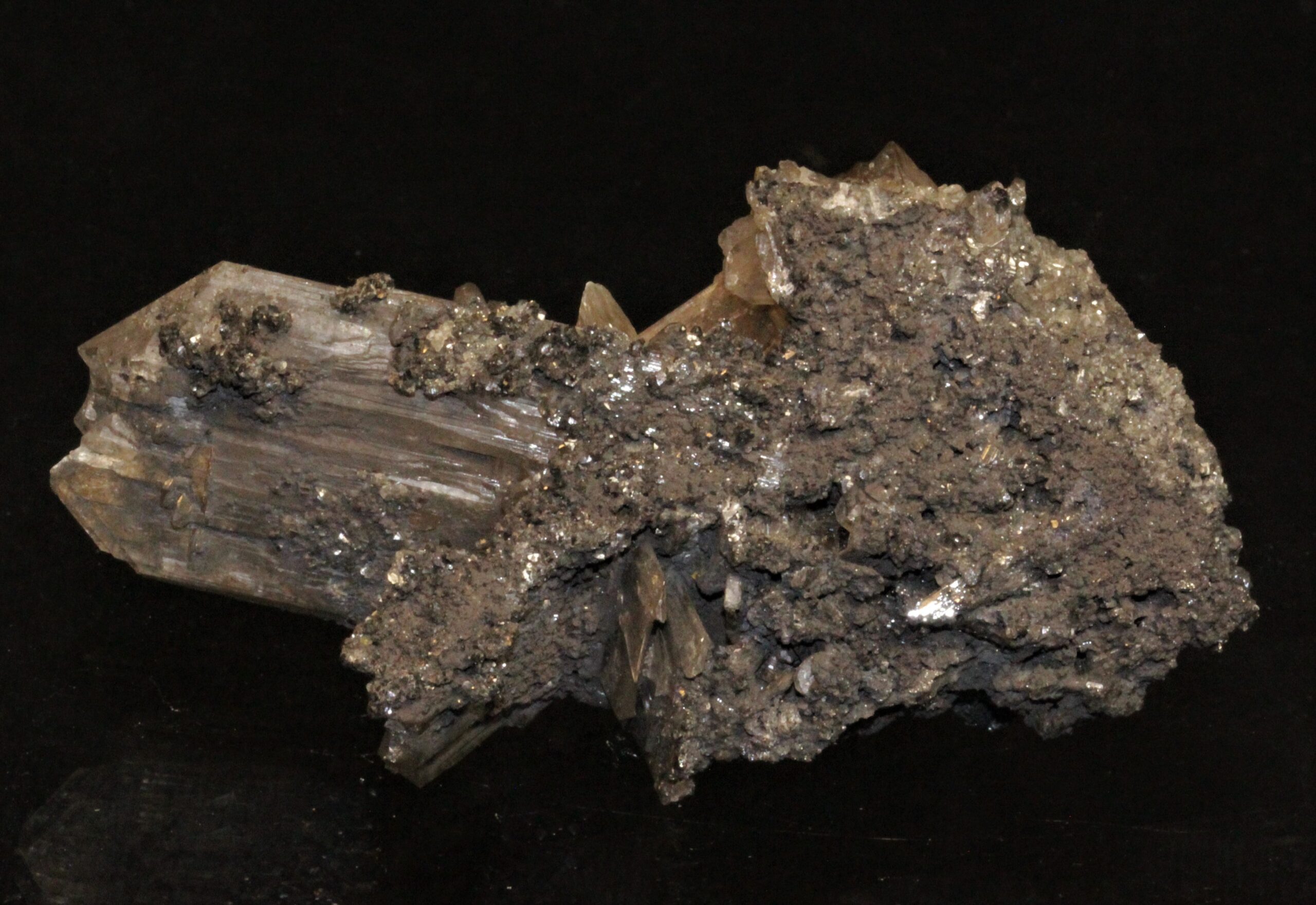 Cérusite de Tsumeb, Namibie.