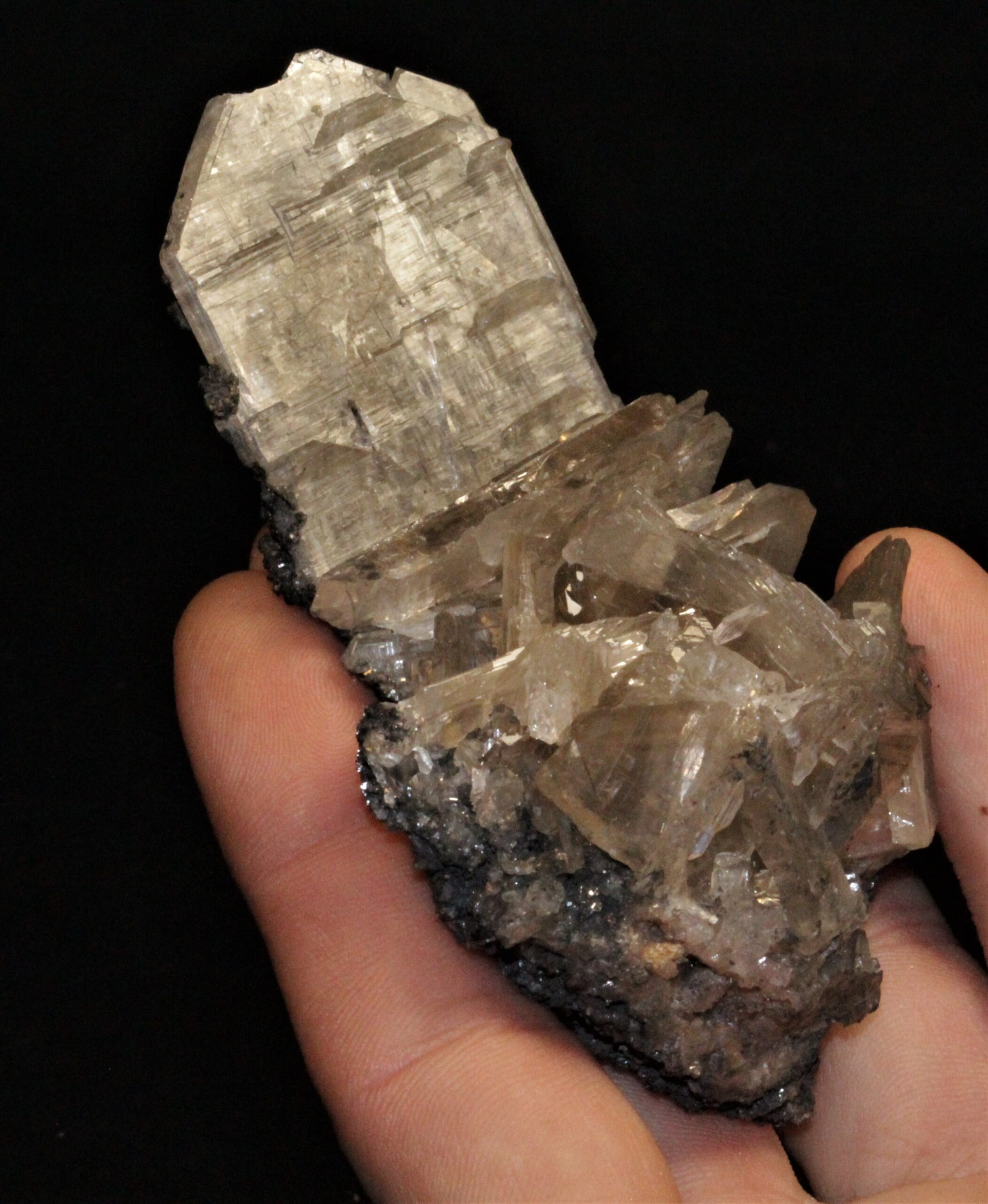 Cérusite de Tsumeb, Namibie.