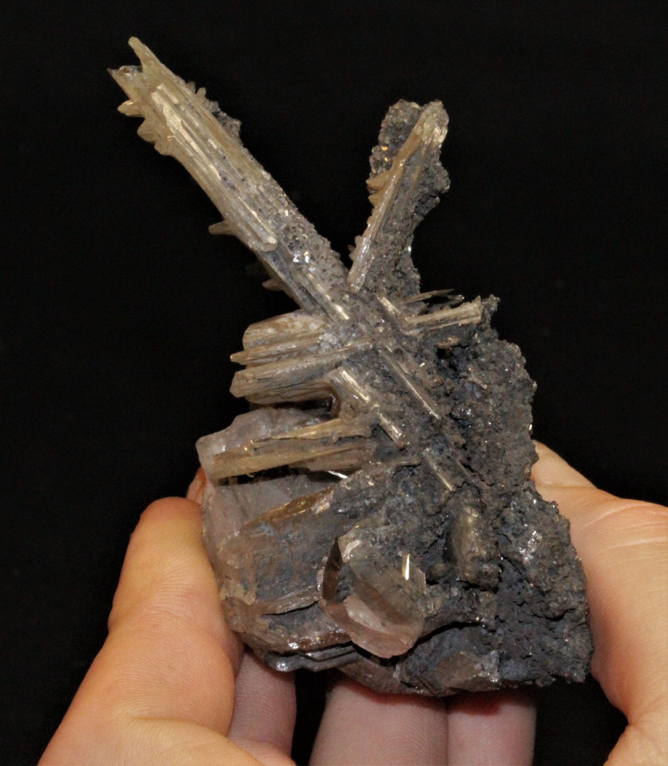 Cérusite de Tsumeb, Namibie.