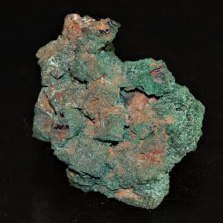 Cuprite pseudomorphosée en malachite de la mine d'Ogonja (Onganja) en Namibie.