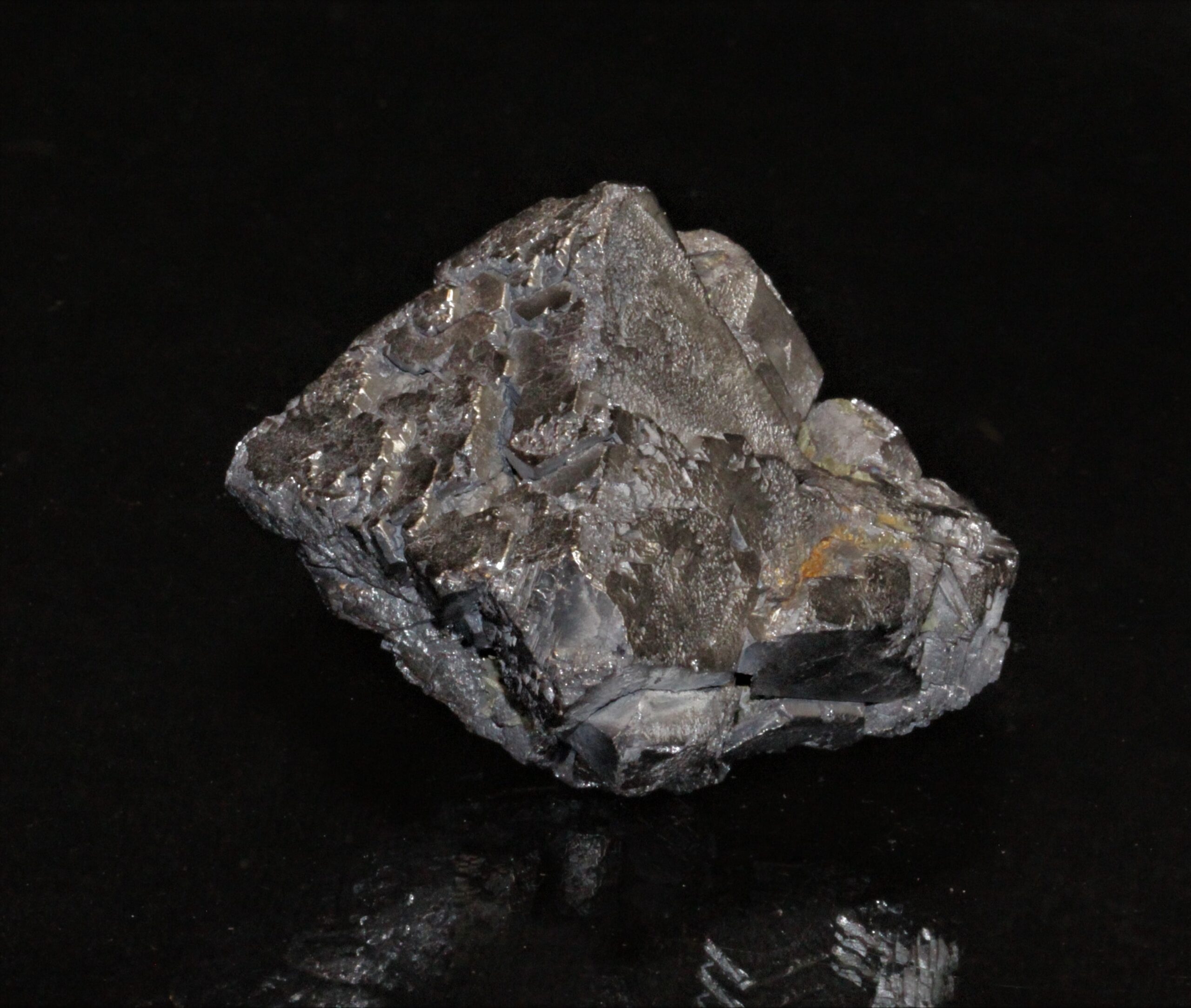 Octaèdre de galène, Jopin, Missouri, USA.