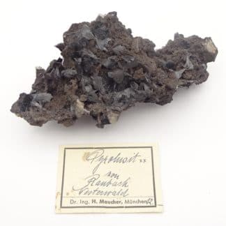 Pyrolusite, Roßbach Mine, Allemagne.