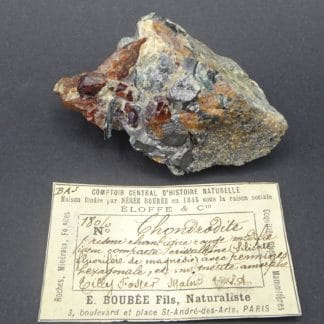 Minerals by collections and collectors