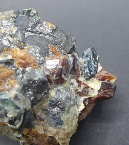 Chondrodite, Tilly Foster Mine, Maine, USA.