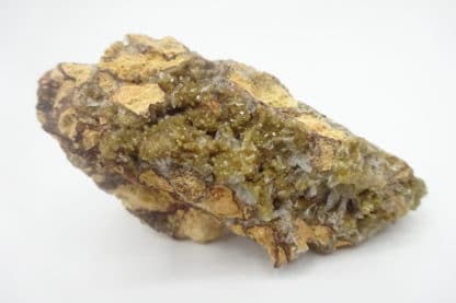 Smithsonite sur Hémimorphite, Altenberg, Moresnet, Belgique.