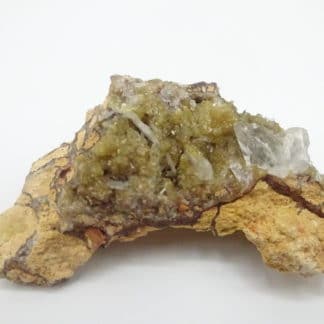 Hémimorphite et Smithsonite, Altenberg, La Calamine, Moresnet, Belgique.