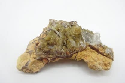 Hémimorphite et Smithsonite, Altenberg, La Calamine, Moresnet, Belgique.