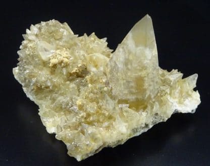 Calcite en scalénoèdres, Loverval, Couillet, Belgique.