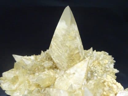 Calcite en scalénoèdres, Loverval, Couillet, Belgique.