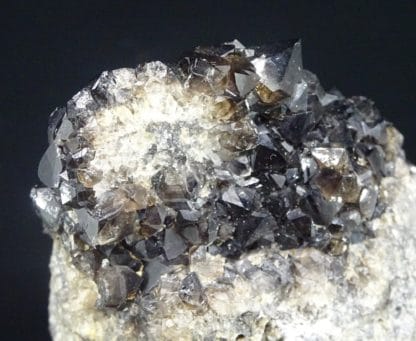 Quartz morion, Richelle, Visé, Liège, Wallonie, Belgique.