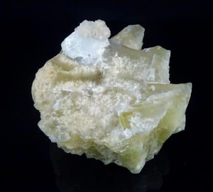 Witherite et Fluorite, Cave-in-Rock, Hardin Co., Illinois, USA.