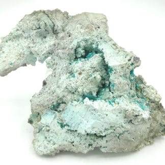 Dioptase, wulfénite et cerusite, Mammoth-Saint Anthony Mine, USA.