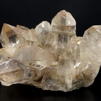 Quartz à rutile, Clabecq, Tubize, Brabant-Wallon, Belgique.