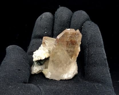 Quartz, chlorite, carrière de Bierghes, Brabant-Wallon, Belgique.