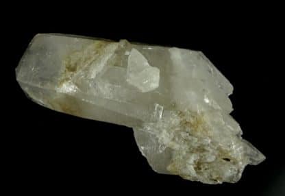 Quartz biterminé, carrière de Bierghes, Brabant Wallon, Belgique.