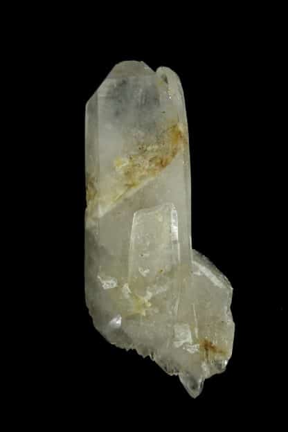 Quartz biterminé, carrière de Bierghes, Brabant Wallon, Belgique.