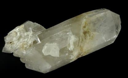 Quartz biterminé, carrière de Bierghes, Brabant Wallon, Belgique.