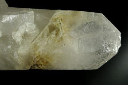 Quartz biterminé, carrière de Bierghes, Brabant Wallon, Belgique.