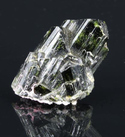 Epidote de Knappenwand, Hohe Tauern, Salzburg, Autriche.