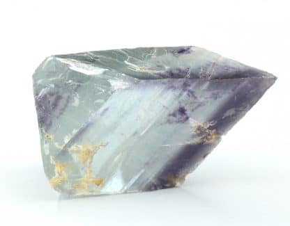 Fluorine bleue avec zonage violet, Seilles, Belgique.