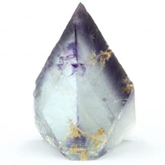 Fluorine bleue avec zonage violet, Seilles, Belgique.