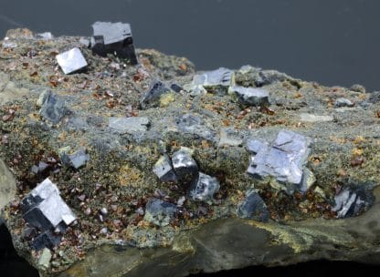 Galène et blende, Joplin Field, Tri-State, Missouri, USA.