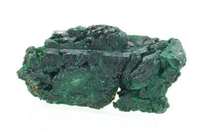 Cristal d'azurite pseudomorphosée en malachite, Maroc.