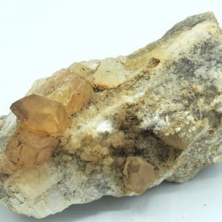 Calcite, Loverval, Couillet, Province de Hainaut, Belgique.