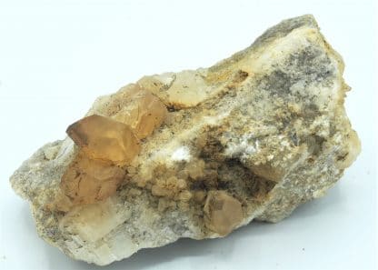 Calcite, Loverval, Couillet, Province de Hainaut, Belgique.