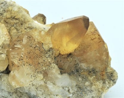 Calcite, Loverval, Couillet, Province de Hainaut, Belgique.