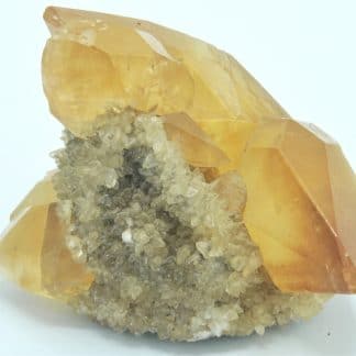 Calcite, Carrière de Biesmérée, Namur, Province de Namur, Belgique.