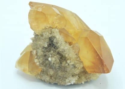 Calcite, Carrière de Biesmérée, Namur, Province de Namur, Belgique.