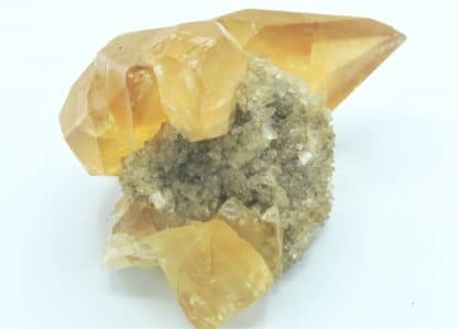 Calcite, Carrière de Biesmérée, Namur, Province de Namur, Belgique.