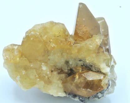 Calcite, Carrière de Biesmérée, Namur, Province de Namur, Belgique.