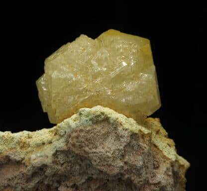 Cérusite maclée, Mine de Tsumeb, Tsumeb, région d'Oshikoto, Namibie.