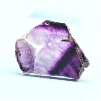 Fluorite avec « étoile Mercedes », Carrière de Boltry, Seilles, Belgique.