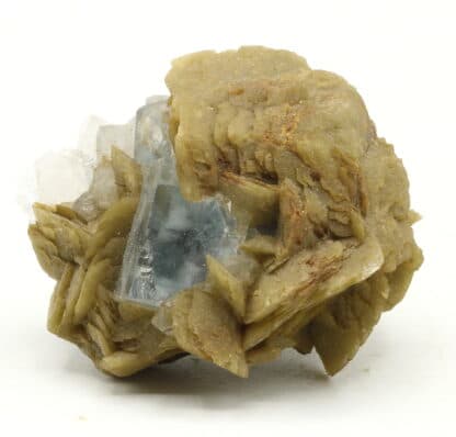 Fluorite et sidérite de Peyrebrune (Tarn)