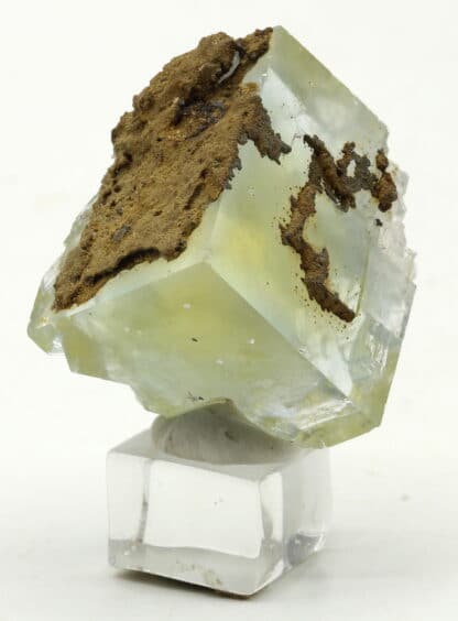 Fluorite jaune et bleue de la mine du Burc (au Burg - Tarn)