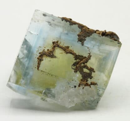 Fluorite jaune et bleue de la mine du Burc (au Burg - Tarn)