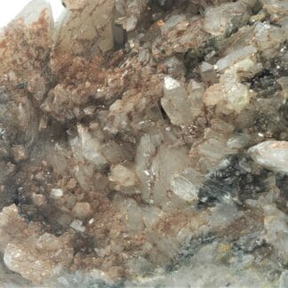 Plaque de Quartz et Pyrite, Carrière de Bierghes, Brabant-Wallon, Belgique.